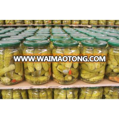 Top 1 Quality Vietnam Canned Baby Cucumber Gherkins For Eastern Europe In Jar Cheap Profitable